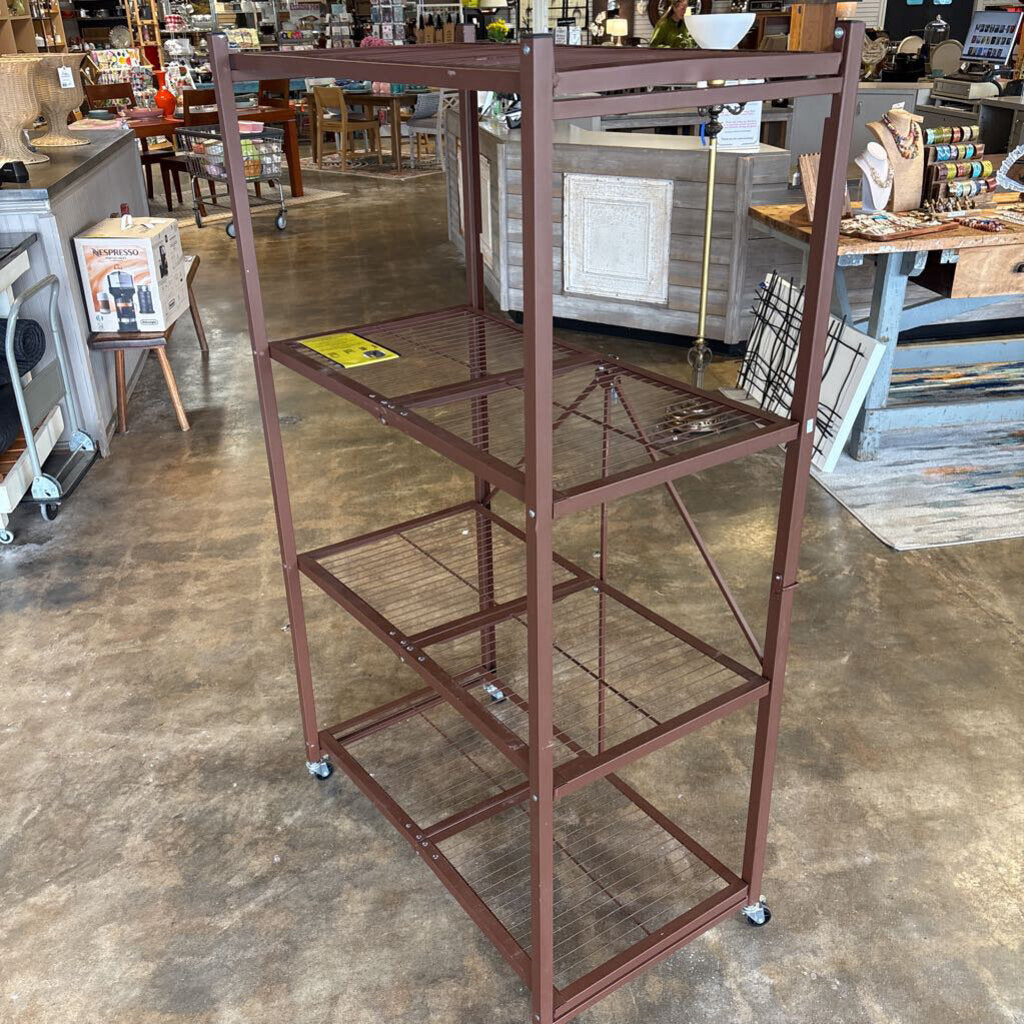 Folding Metal Shelving