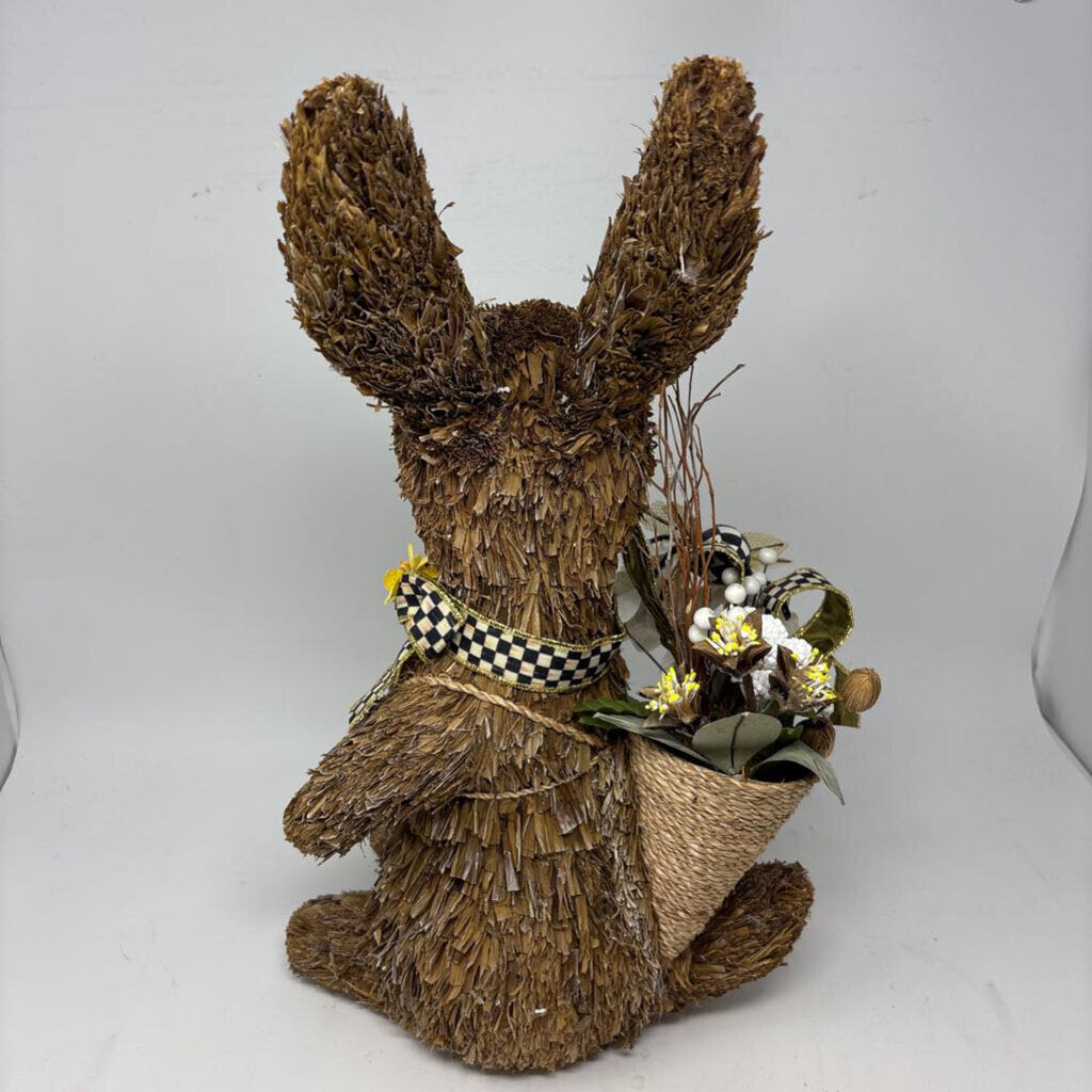 Spring Floral Courtly Check Rabbit