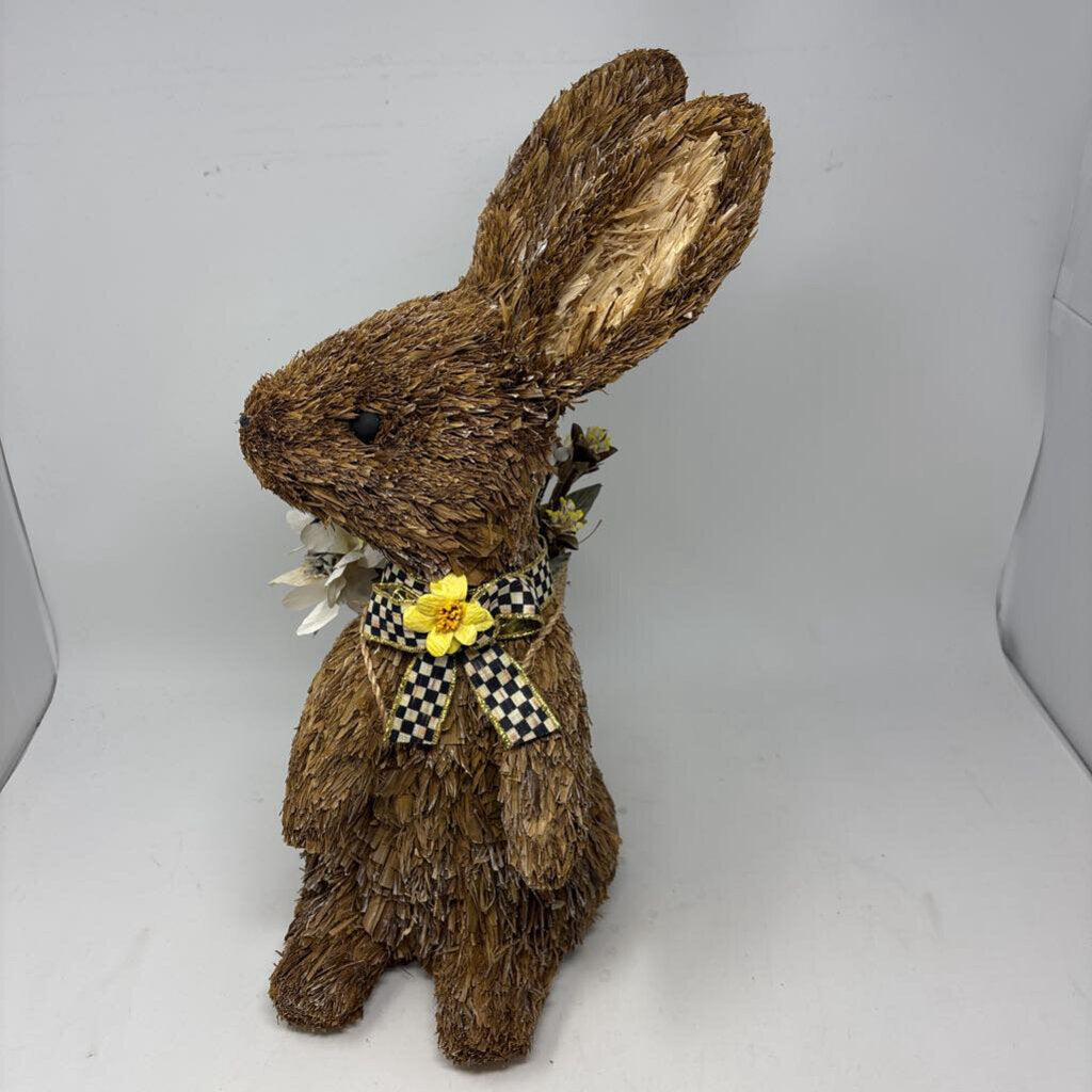 Spring Floral Courtly Check Rabbit