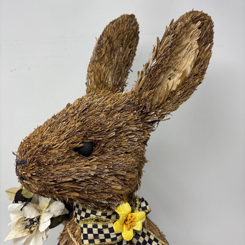 Spring Floral Courtly Check Rabbit