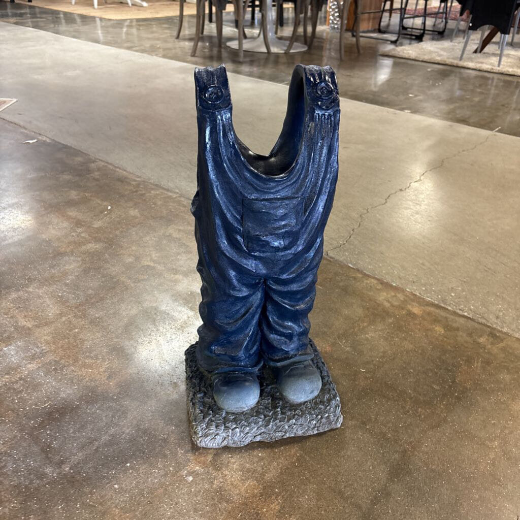 Whimsical Overall Shaped Planter