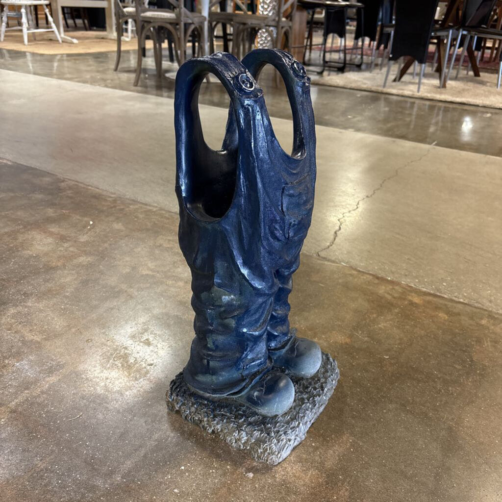 Whimsical Overall Shaped Planter