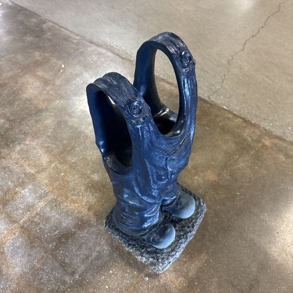 Whimsical Overall Shaped Planter