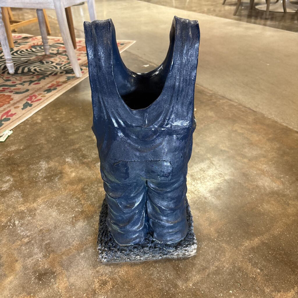 Whimsical Overall Shaped Planter