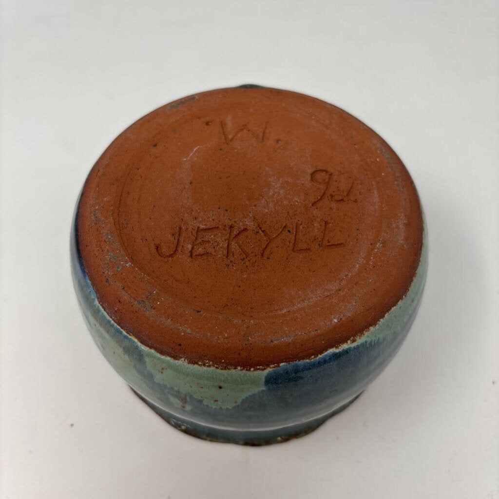 Glazed Jekyll Pottery Planter