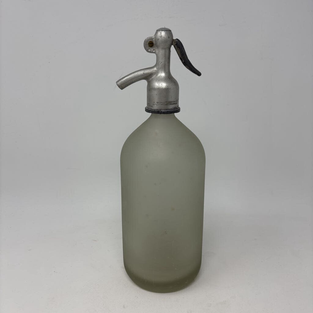 Found Object Seltzer Bottle