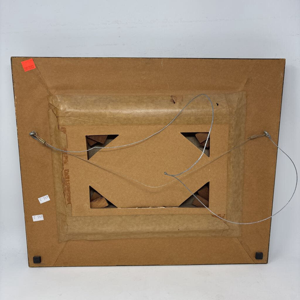 Pastoral Original Oil Painting Farm Animals