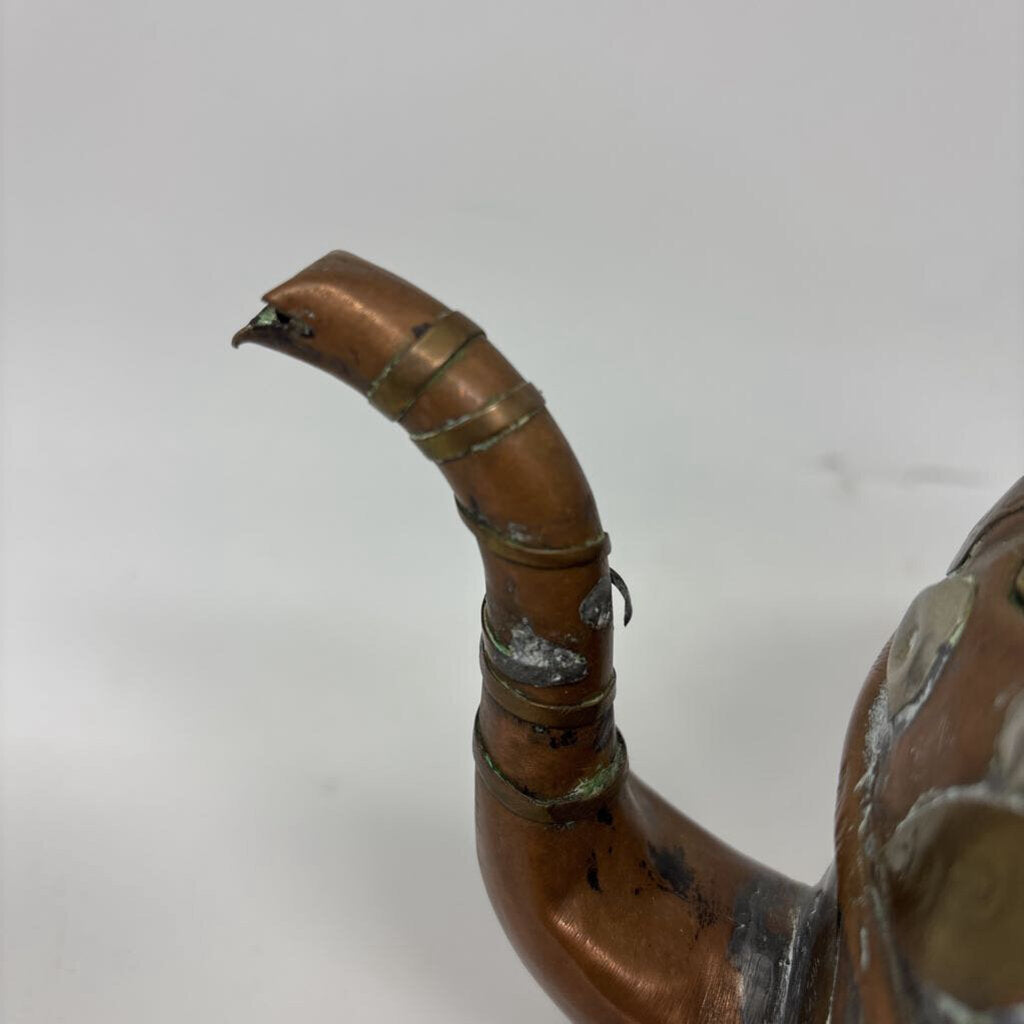 Copper/Mixed Metal Tea Pot
