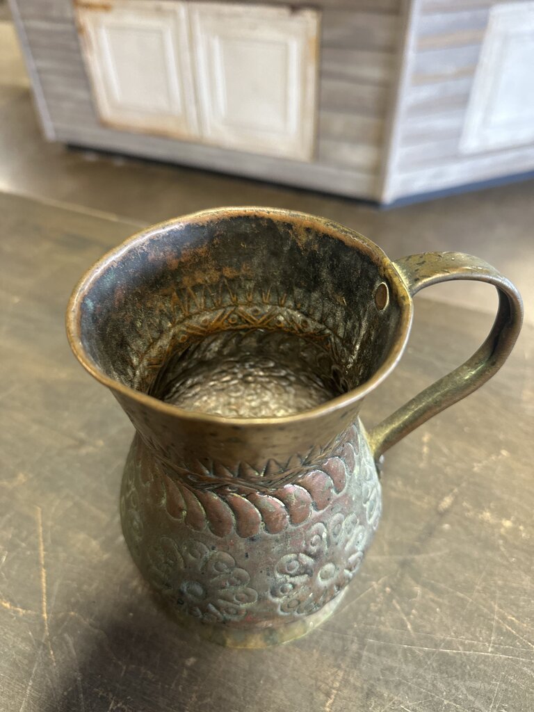 100 Year Old Copper Cup From Greece