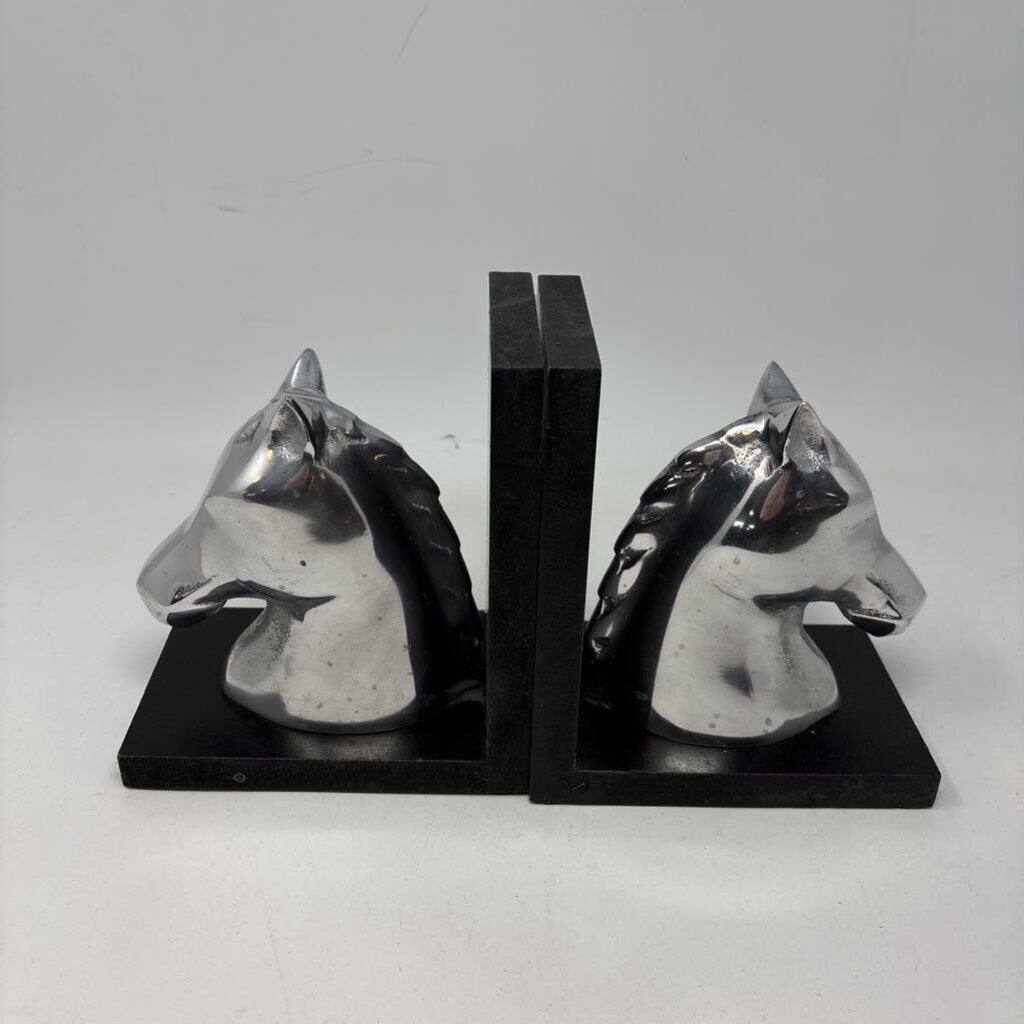 Horse Head Bookends