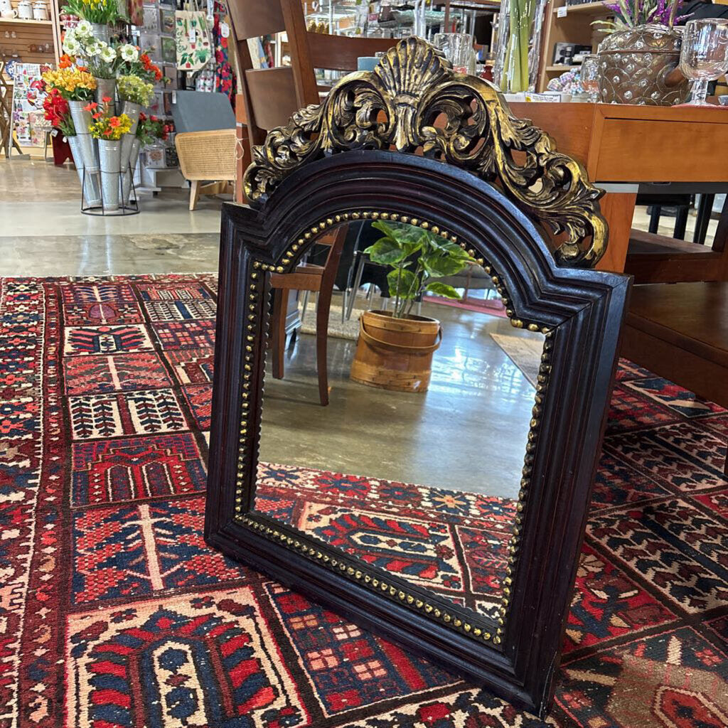 Ornate Top Mirror