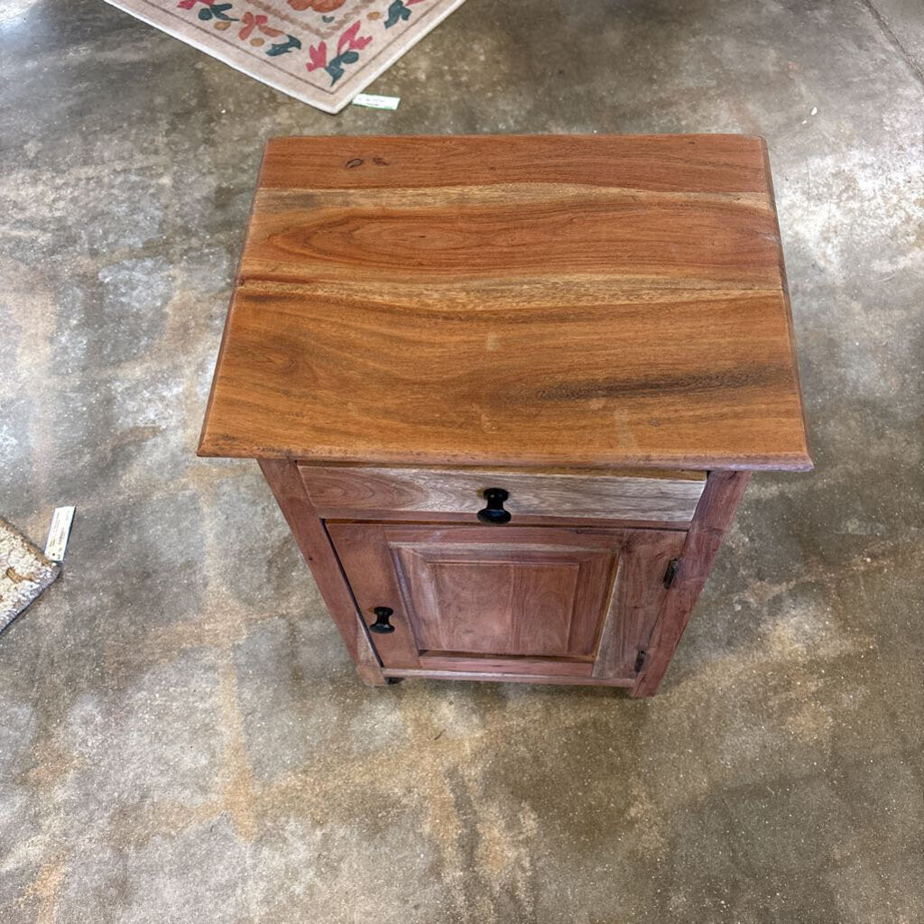 Wooden Nightstand 16 X 12 X 24