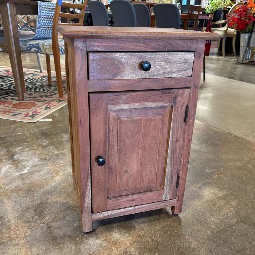 Wooden Nightstand 16 X 12 X 24