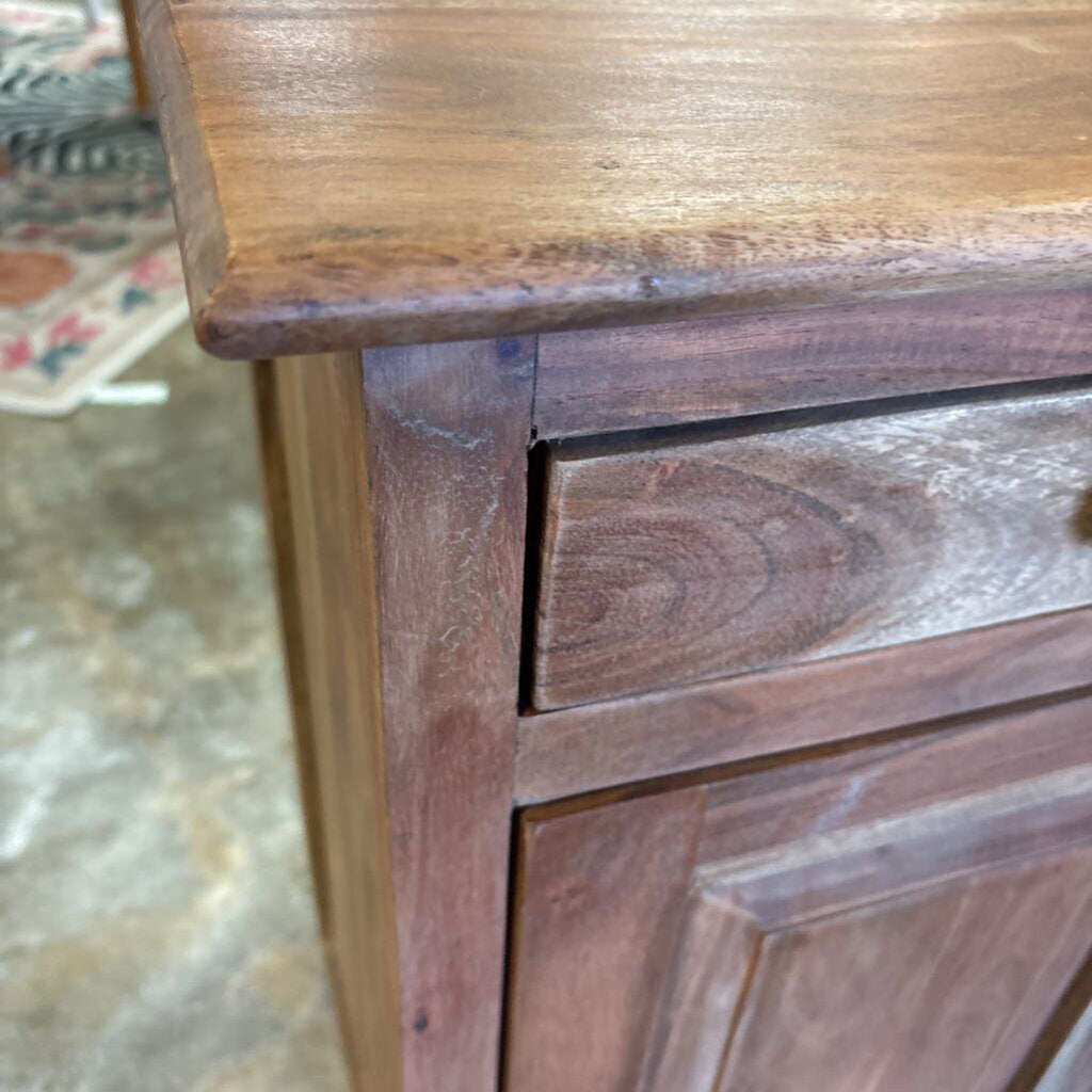 Wooden Nightstand 16 X 12 X 24