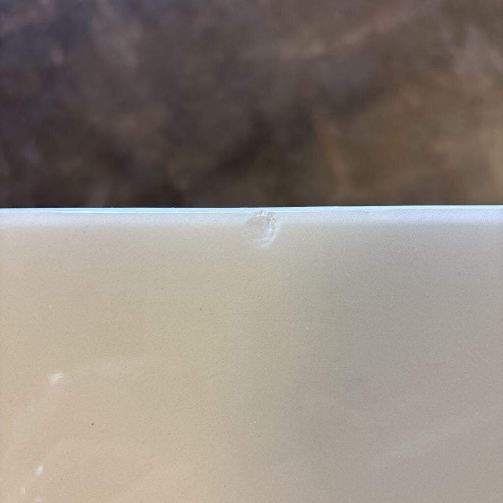 Marble/Chrome Side Table 22 X 13.5 X 27