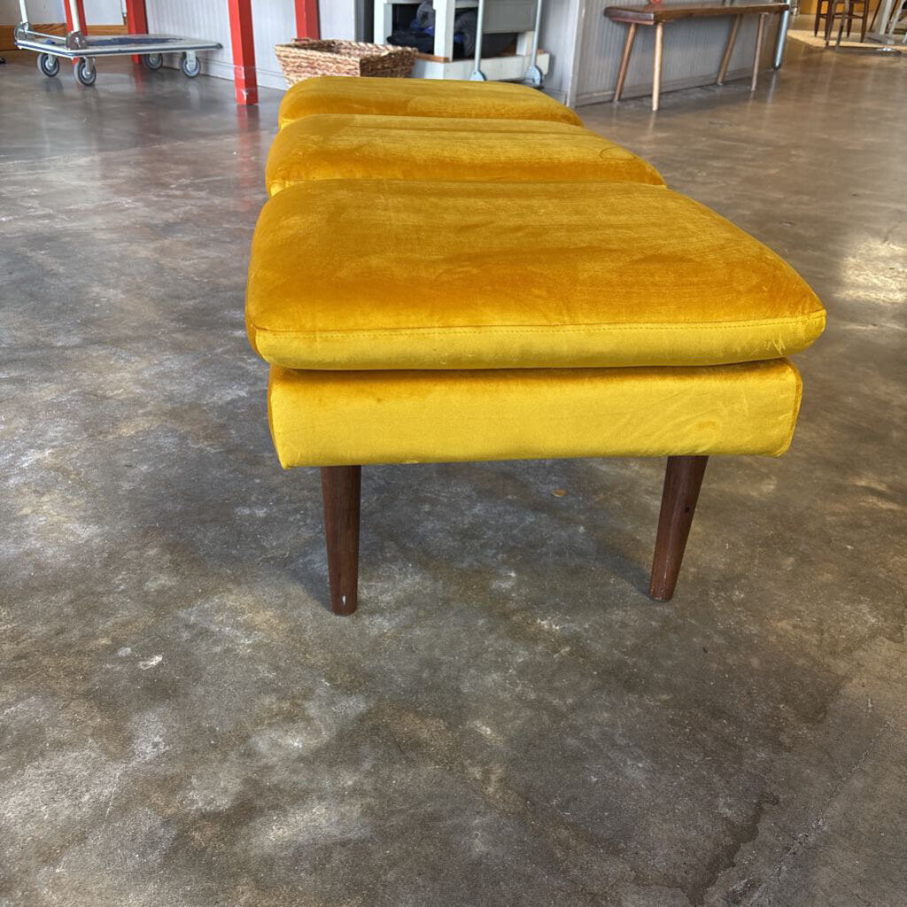 Attached 3 Cushion Ottoman/Bench 52 X 22 X 18