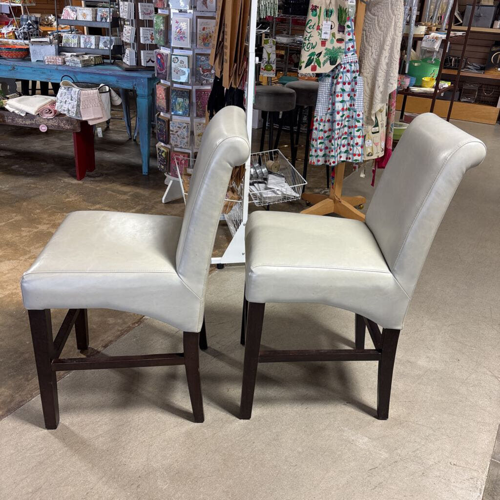 Set 2 Performance Vinyl Counter Chairs