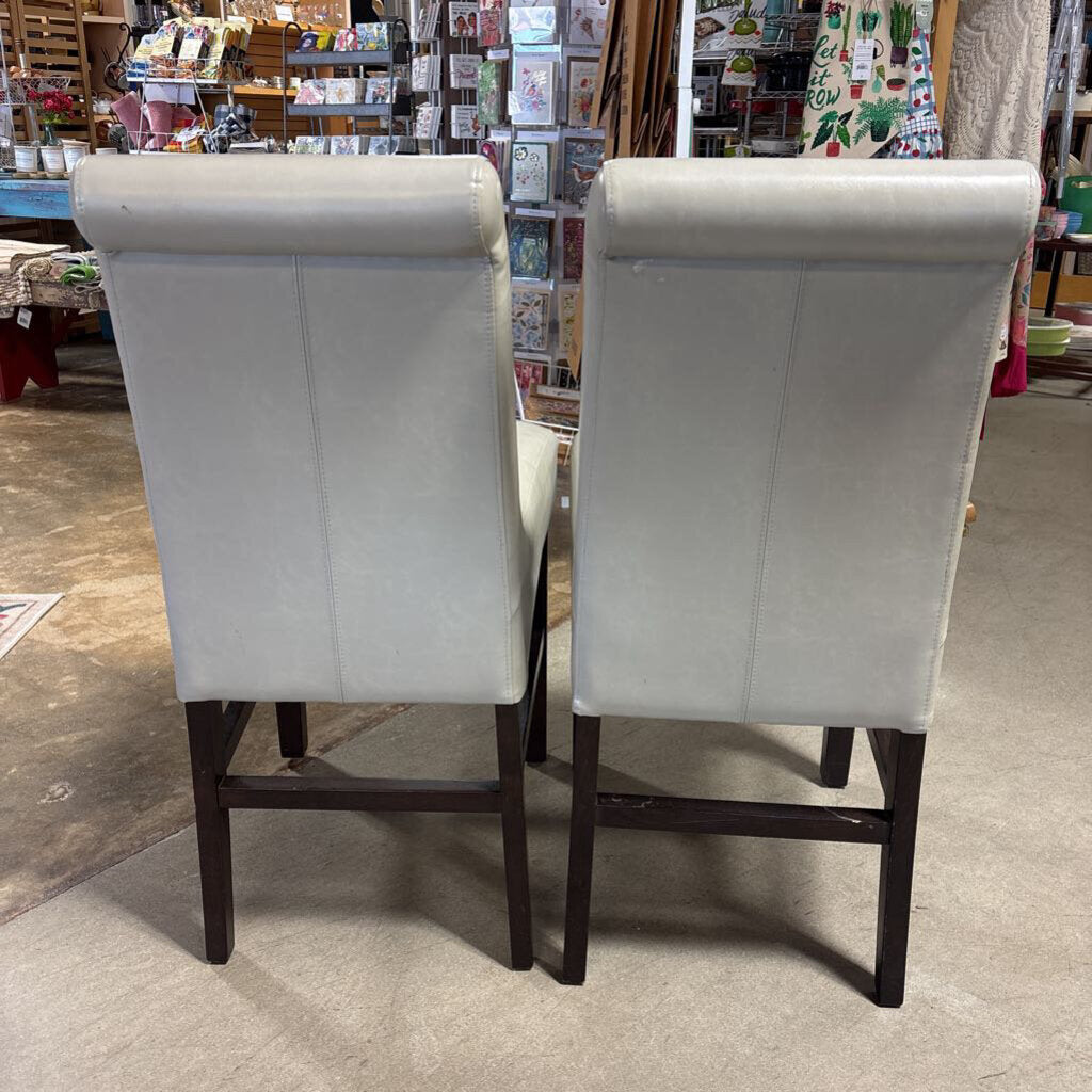 Set 2 Performance Vinyl Counter Chairs