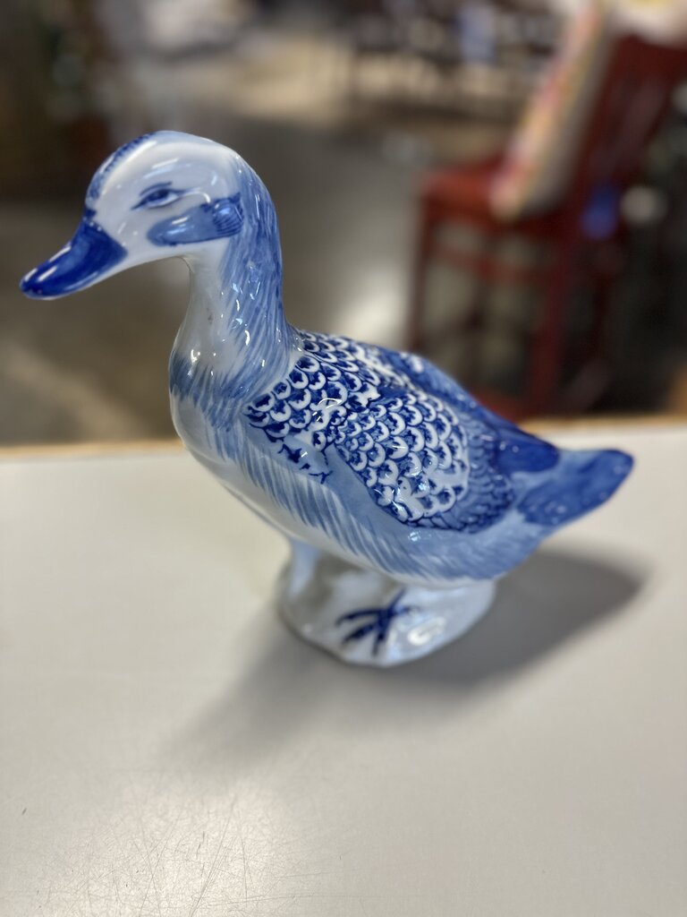 Blue & White Asian Inspired Mallard