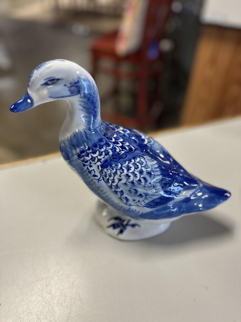 Blue & White Asian Inspired Mallard