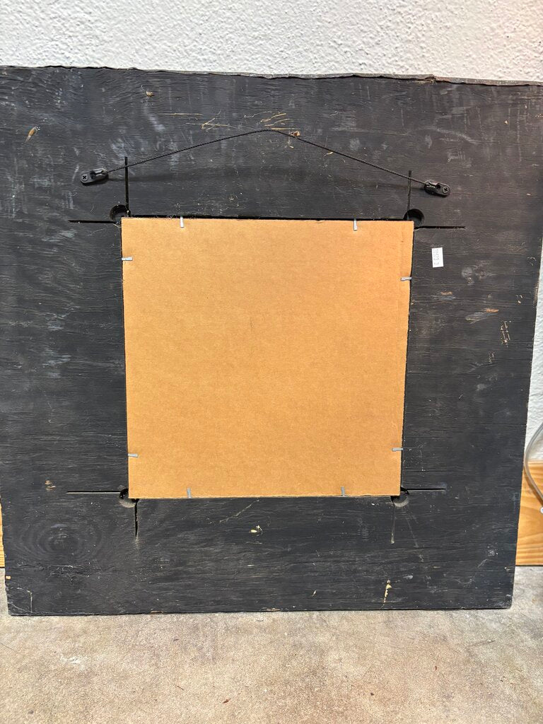 Vintage Metal Hanging Wall Mirror