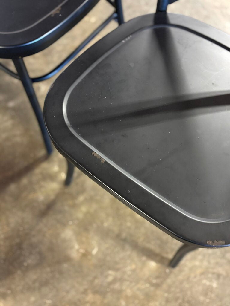 Set 8 Rustic Farm Table - Bench 2 Leaves 4 Chairs