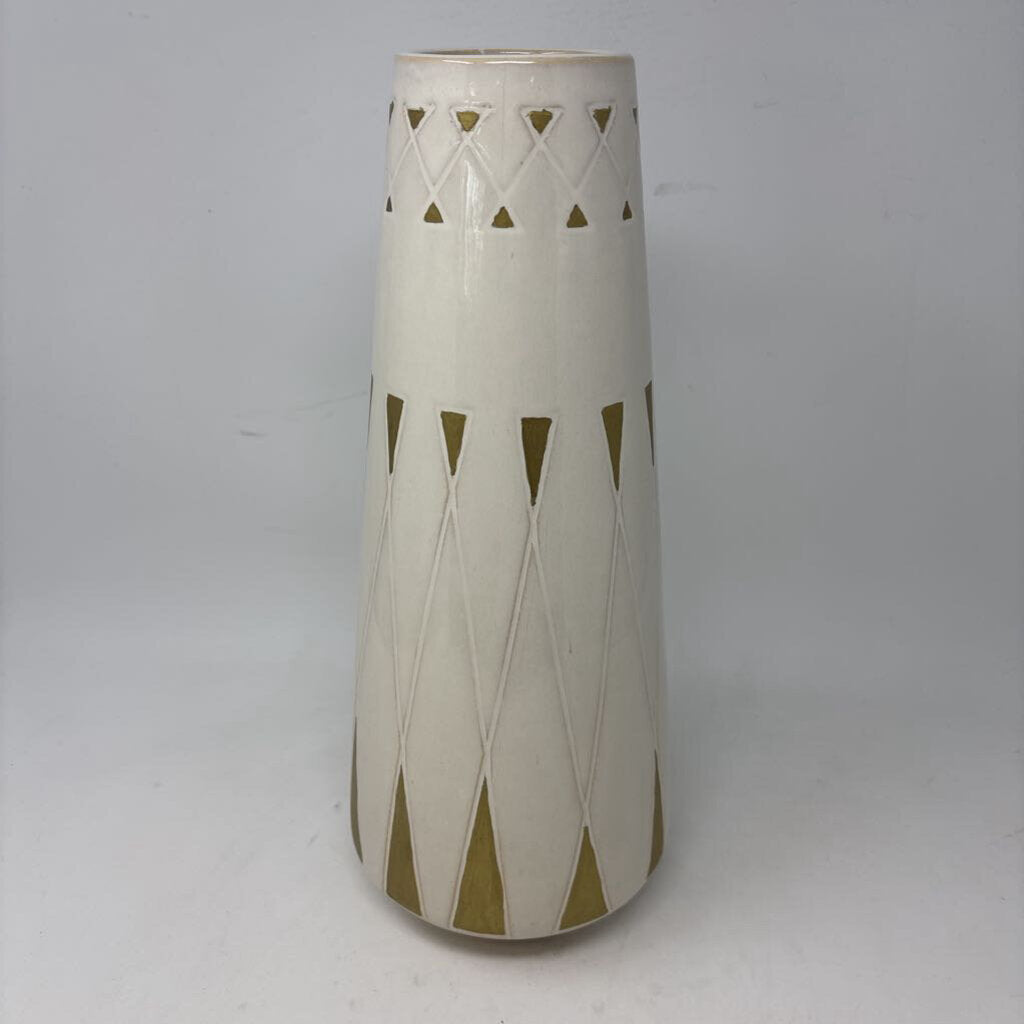 Modern Deco Vase 14"H