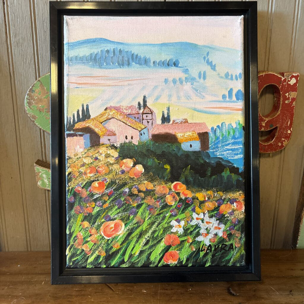 Original Painting Laura Belanger Poppies