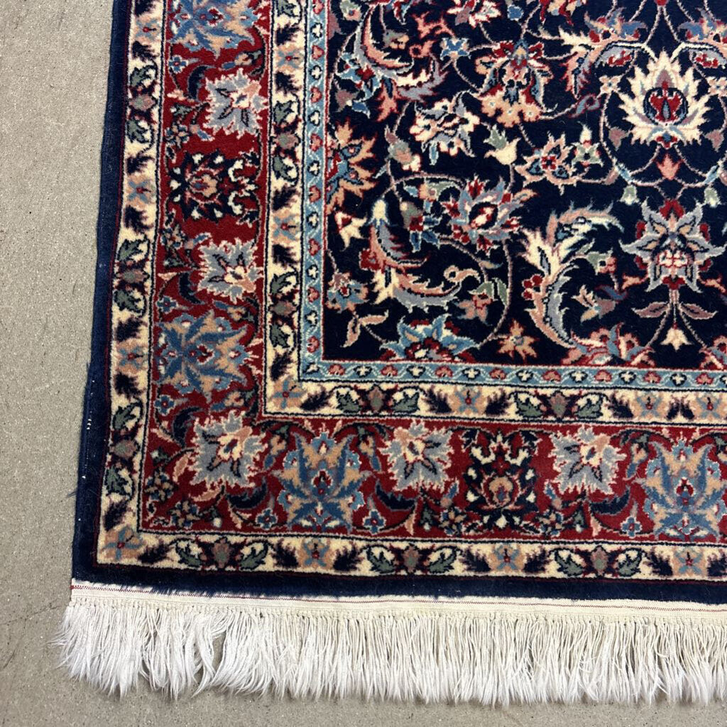 Fringed Wool Rug 37 X 60
