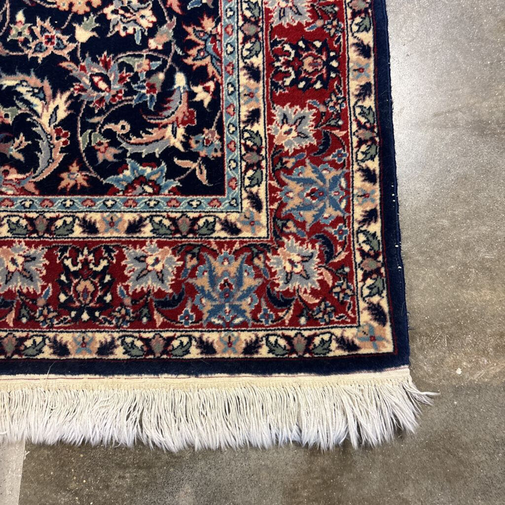 Fringed Wool Rug 37 X 60
