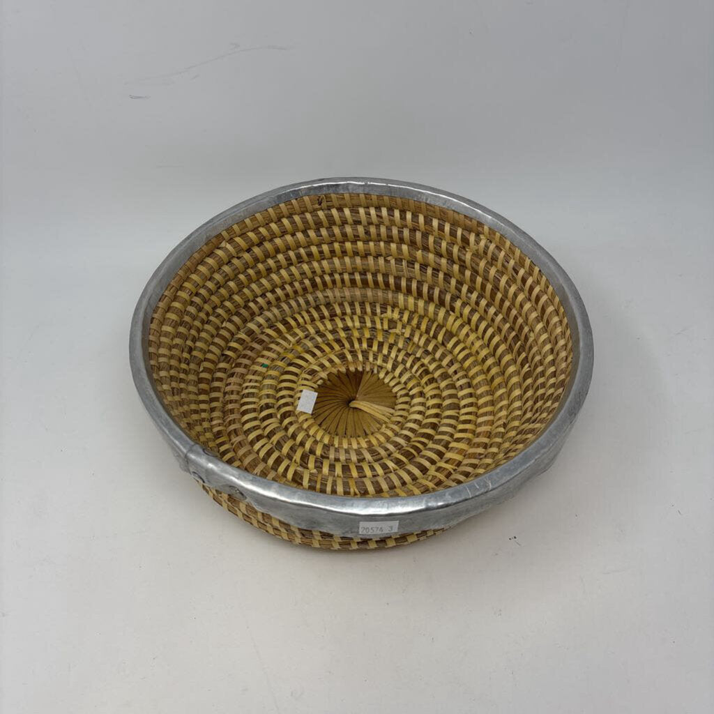 Round Woven Basket Set 3 PC