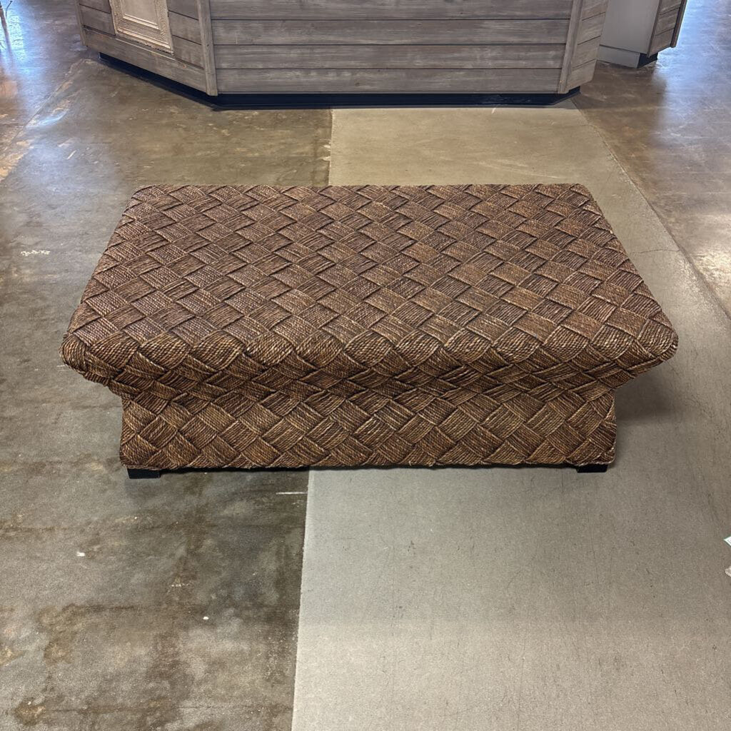 Woven Rattan Coffee Table 55.5 X 33.5 X 19