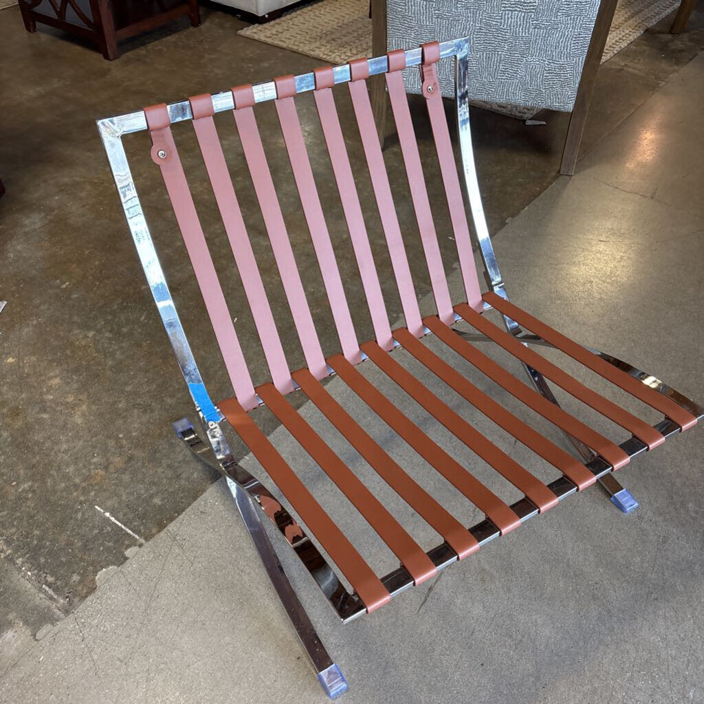 Faux Leather Barcelona Chair