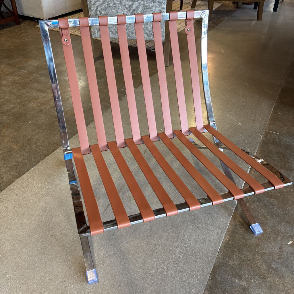 Faux Leather Barcelona Chair