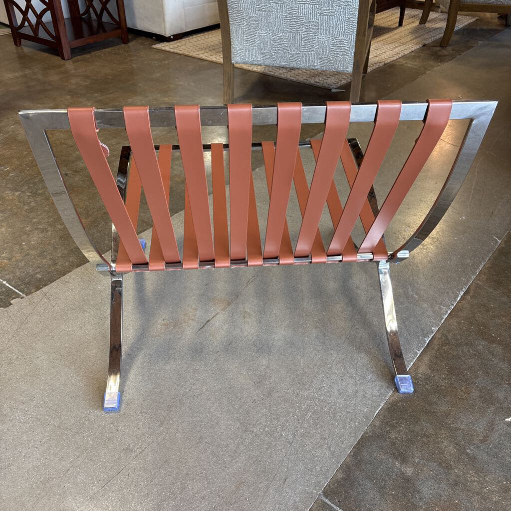 Faux Leather Barcelona Chair