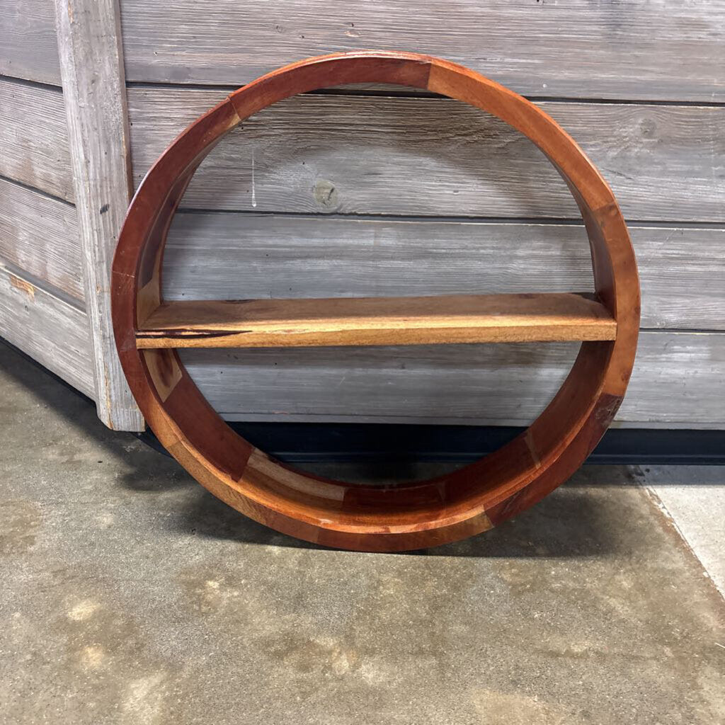 Round Wood Shelf 20.5"R