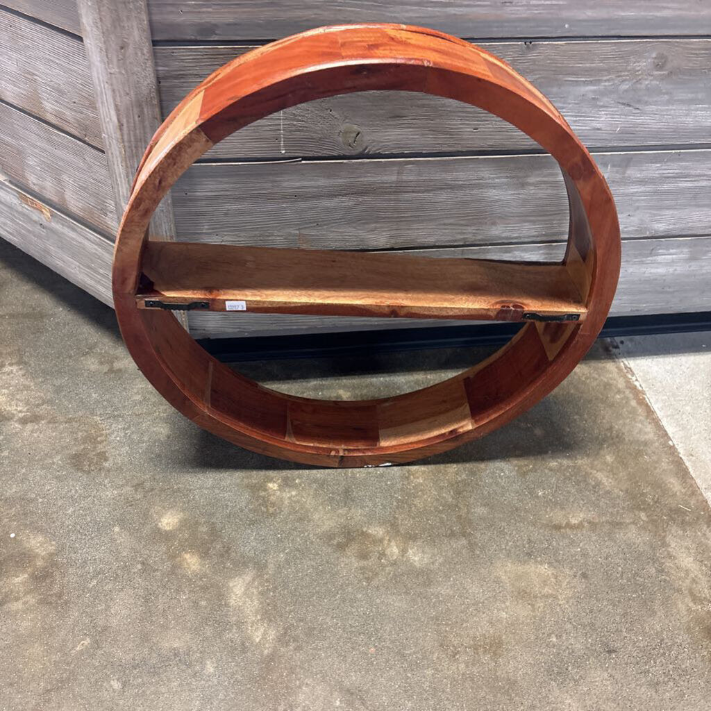Round Wood Shelf 20.5"R