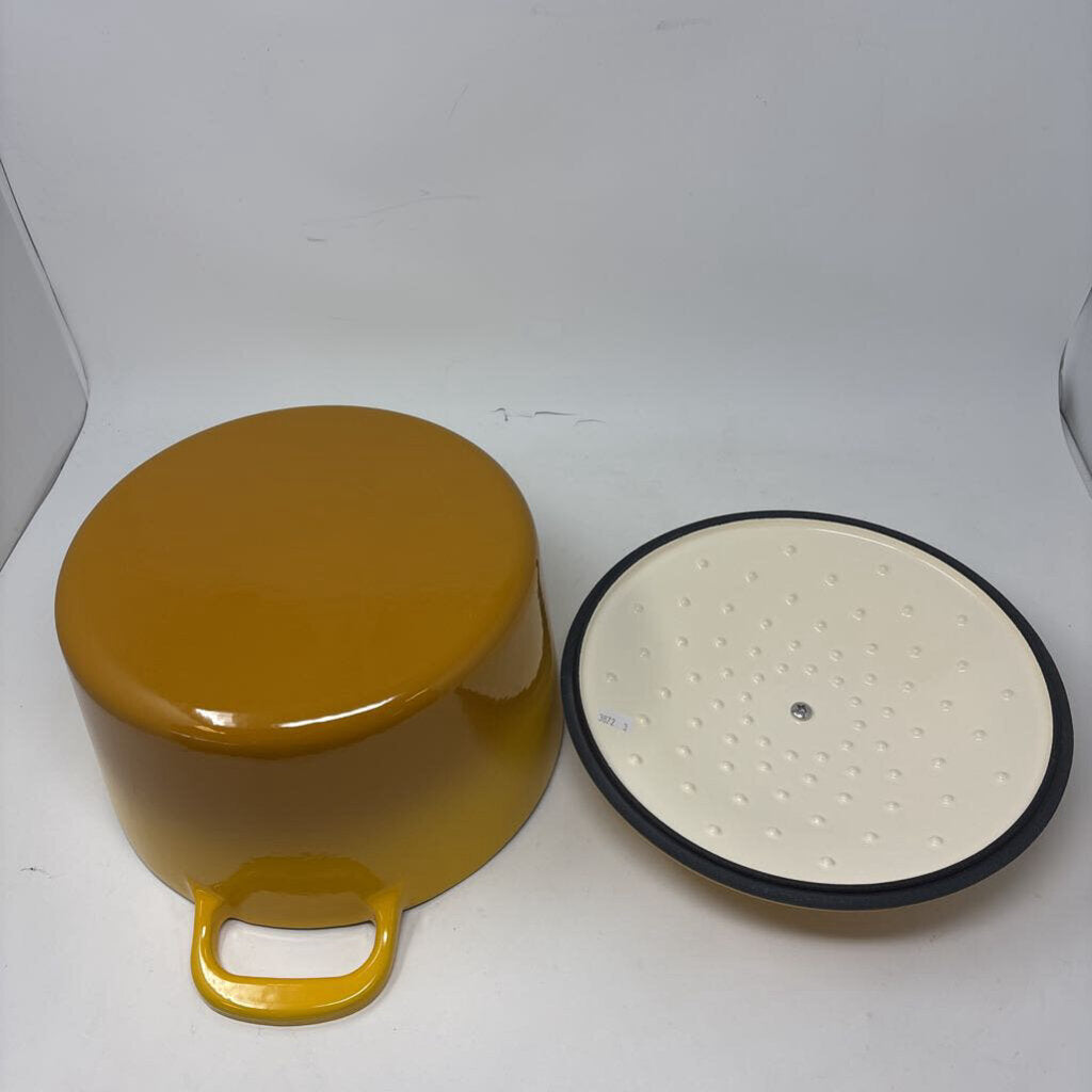 Enameled Cast Iron 7 QT Covered Dutch Oven