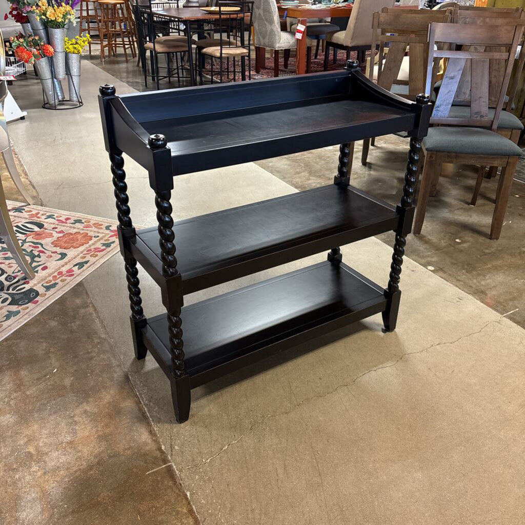 Twisted Leg Bookcase 36 X 15.25 X 37