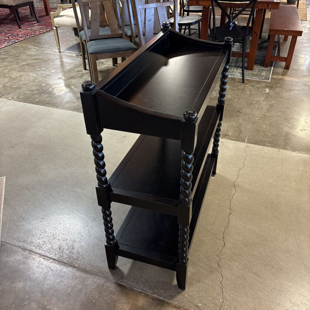 Twisted Leg Bookcase 36 X 15.25 X 37