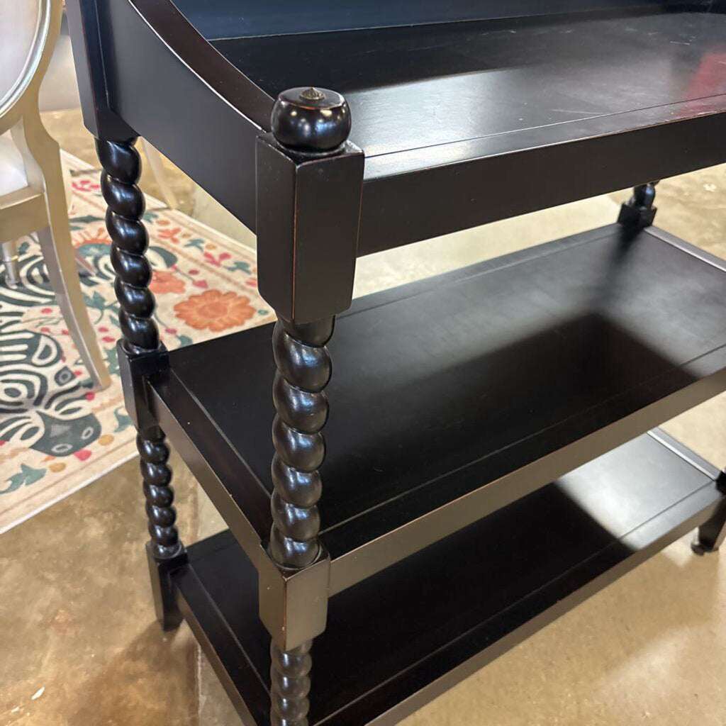 Twisted Leg Bookcase 36 X 15.25 X 37