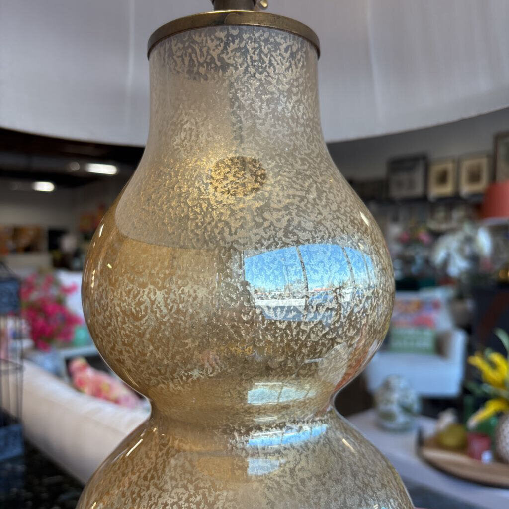 Metallic Sphere Table Lamp