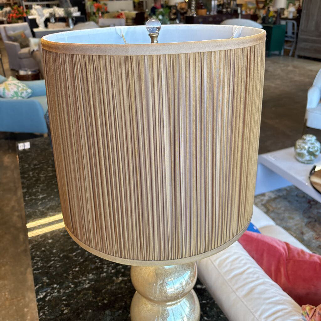 Metallic Sphere Table Lamp