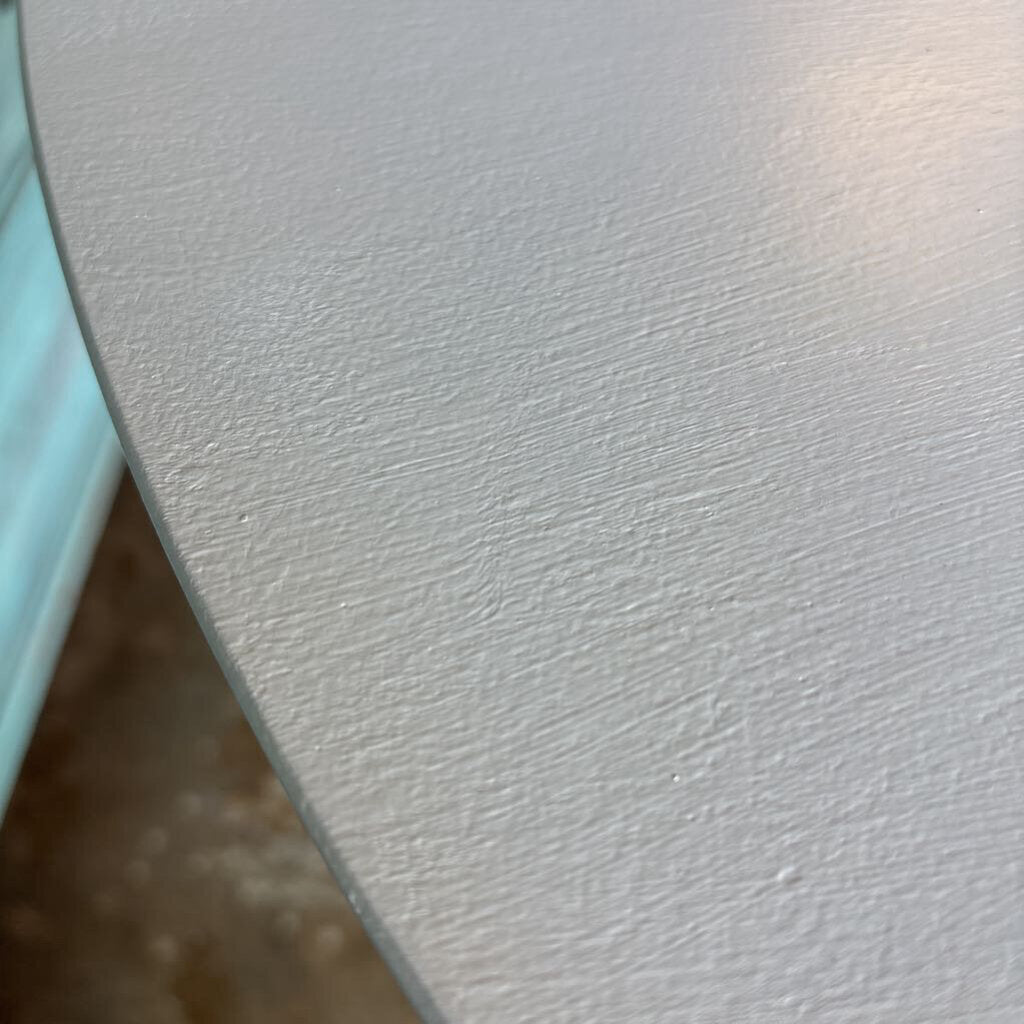 Docksta Round Painted Pedestal Table 41.25"R