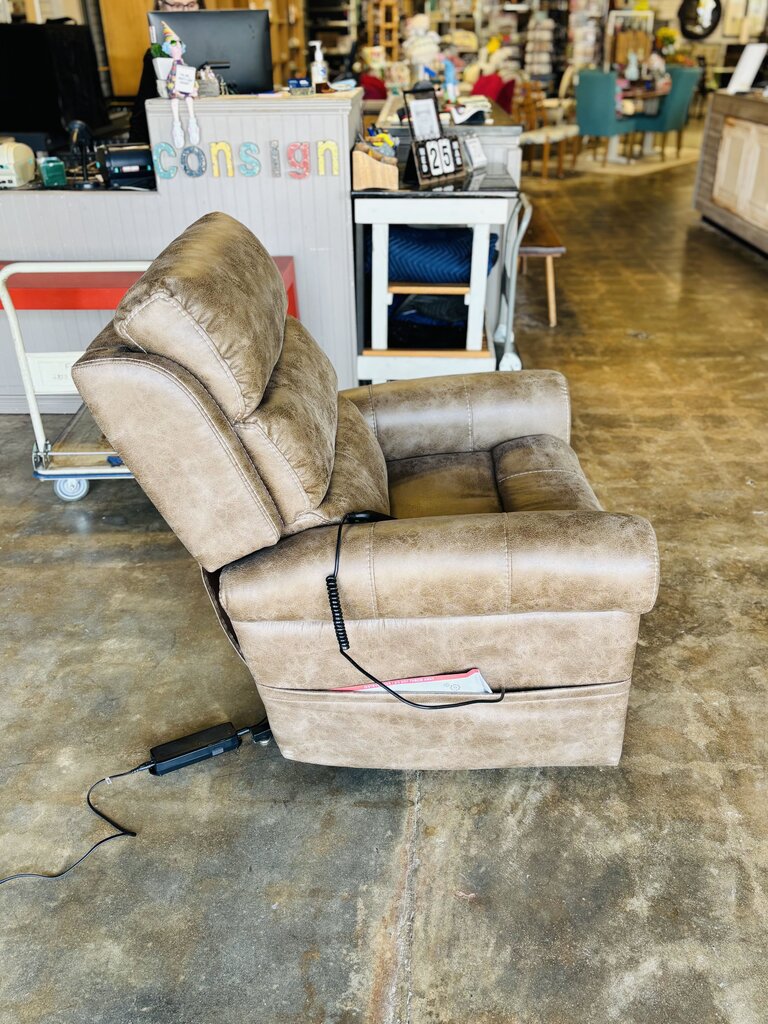 Electric Lift Morgan Hill Microfiber