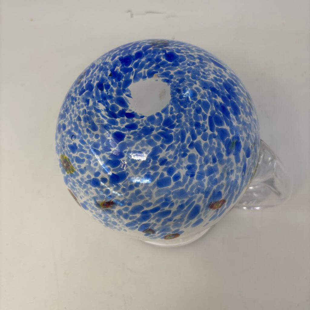 Venetain Glass Blown Pitcher