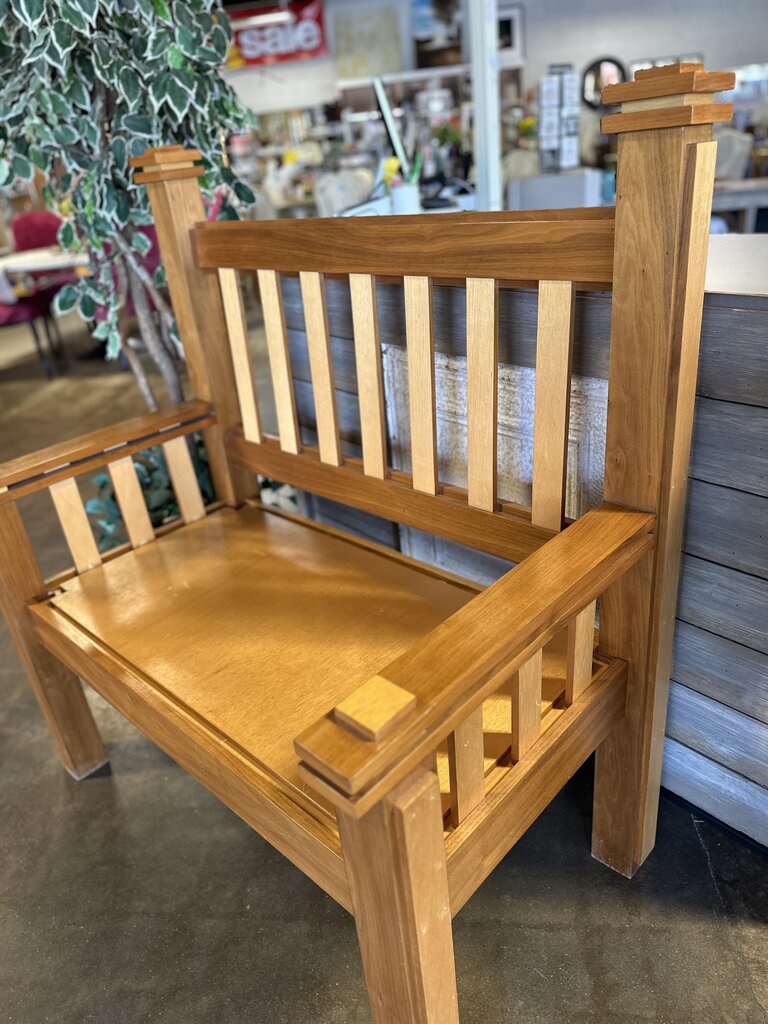 Handmade Indoor & Out Oak Bench