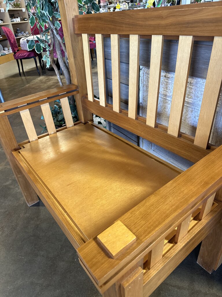 Handmade Indoor & Out Oak Bench