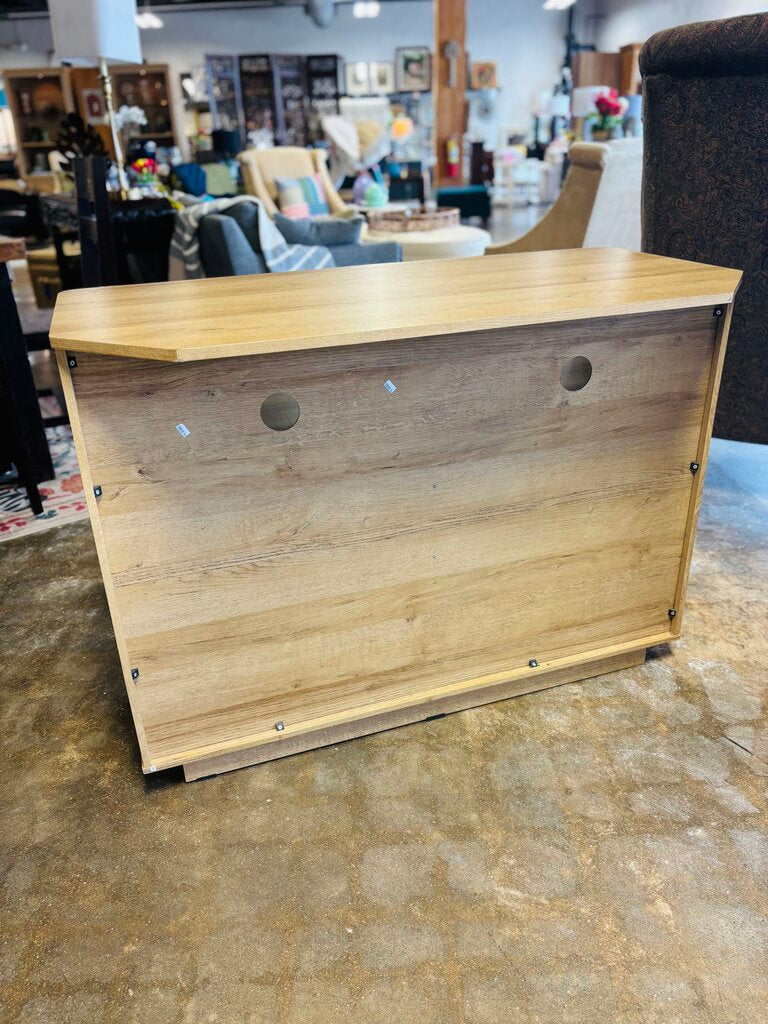 Corner Media Storage Cabinet