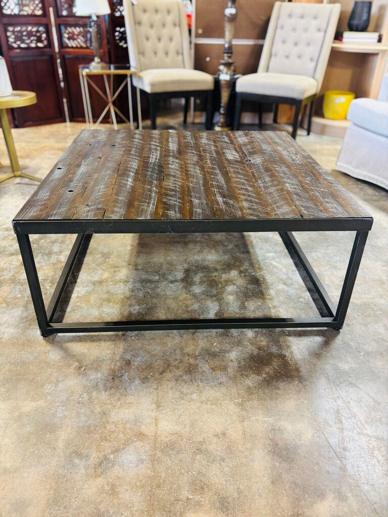 Square Rustic Coffee Table